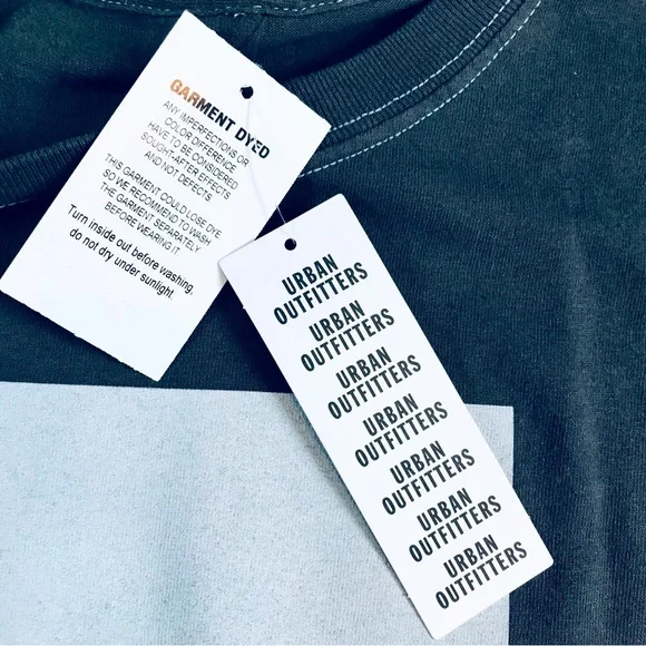 Mac Miller American Rapper Urban Outfitters Portrait Tee Dyed Garment NWT - Picture 4 of 4